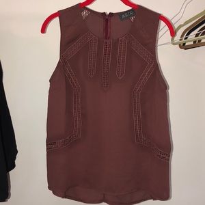 ASTR boho chic maroon blouse
